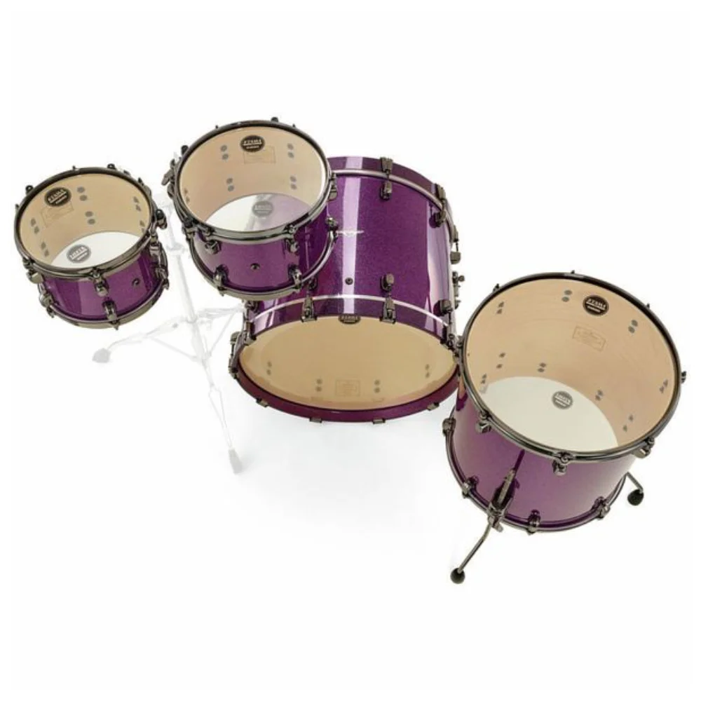 TAMA MA42TZUS-DPP Starclassic Maple Deeper Purple 4 Parça (22B/10T/12T/16F) Akustik Davul Seti
