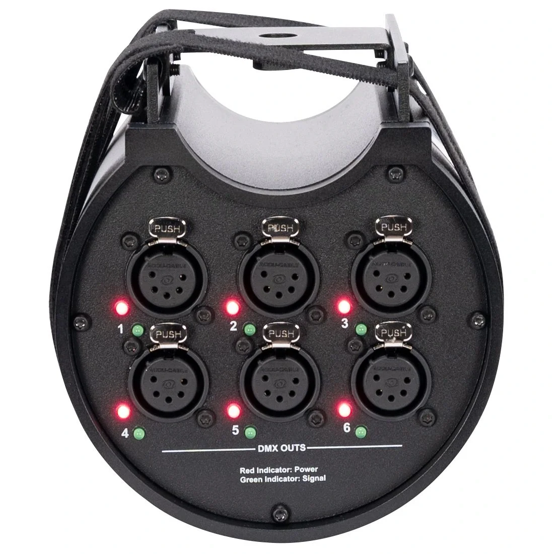 ADJ Lighting Data Distro 6 Truss Tip DMX Splitter