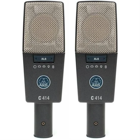 AKG C414 XLS MATCH PAIR Stereo Stüdyo Mikrofon Çifti Seti