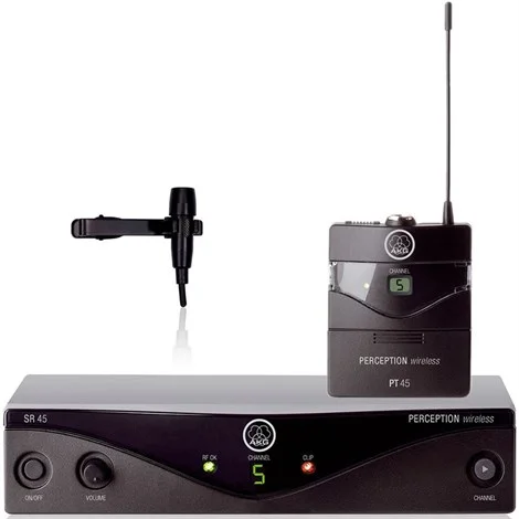 AKG WMS45 Presenter Yaka Tipi Kablosuz Mikrofon Seti (CK99 L)