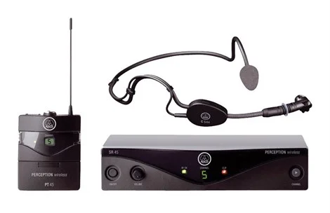 AKG WMS45 SPORTS Headset Kablosuz Mikrofon Seti (C544 L)