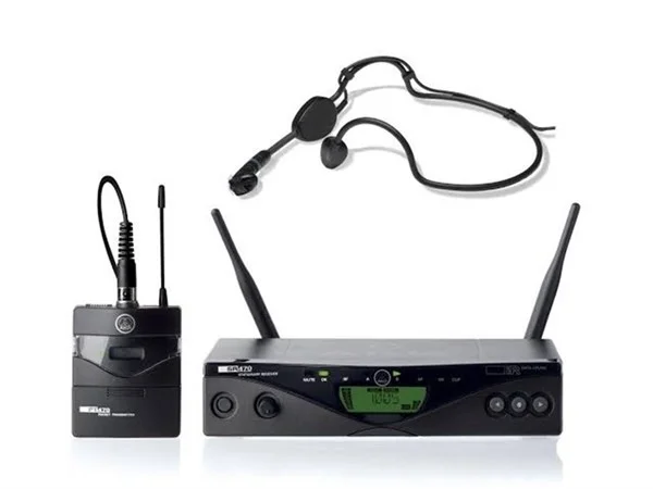 AKG WMS470 SPORTS SET Headset Kablosuz mikrofon Seti