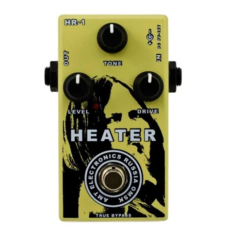AMT HR-1 Heater Overdrive/Booster pedalı (efsanevi Tube Screamer sesleri)
