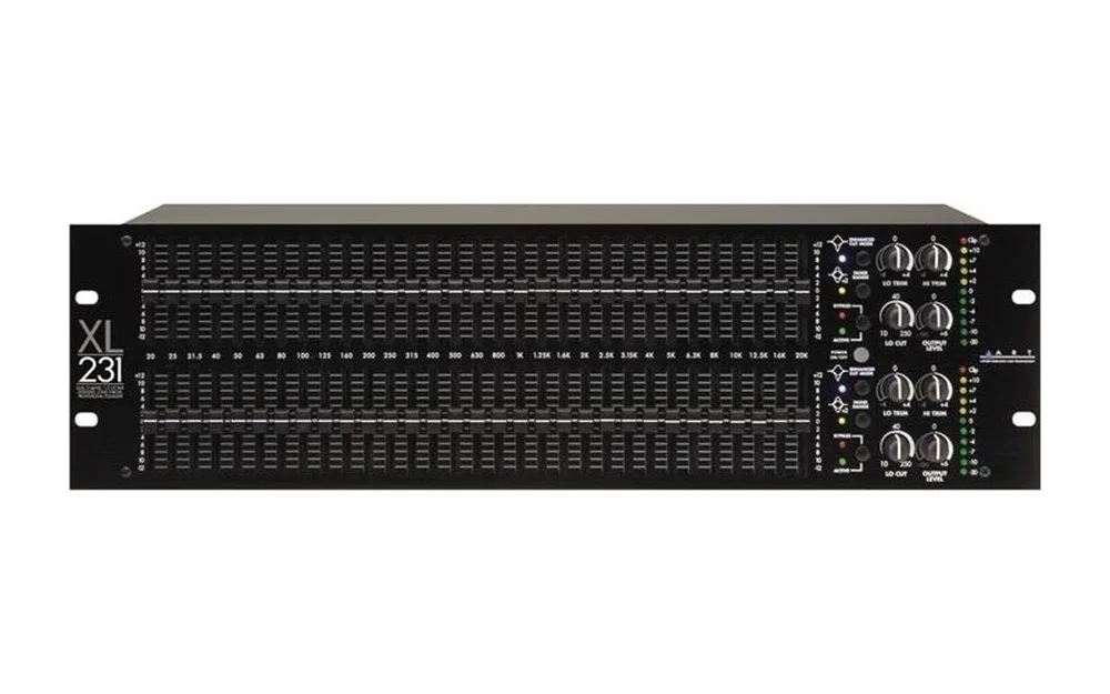 ART XL 231 Dual 31 Band 1/3 Equalizer