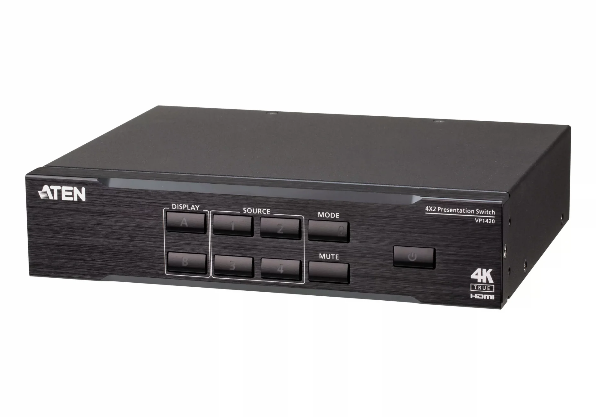 ATEN-VP1420 Presentation Matrix Switcher, 4x2 True 4K, 4 Giriş 2 Çıkış Profesyonel Sunum Cihazı