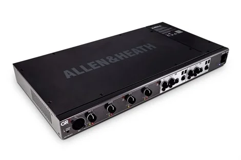 Allen &amp; Heath GR3 4In/2Outputs 1U Rack Montaj Zone Mixer