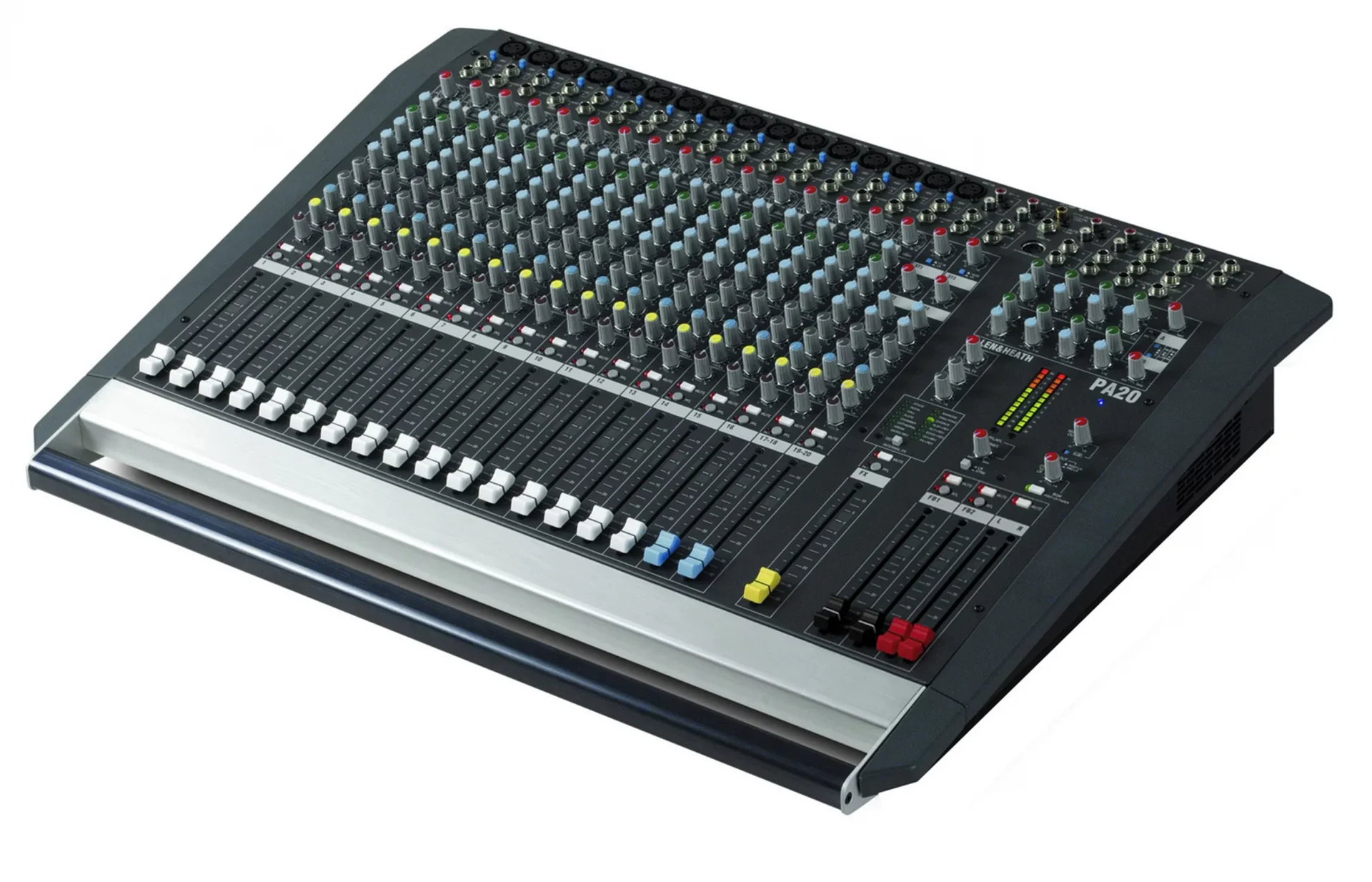 ***** Allen &amp; Heath PA20 20 Kanal Deck Mixer, 16 Efx, 4 Aux, Grup, +48 Phantom