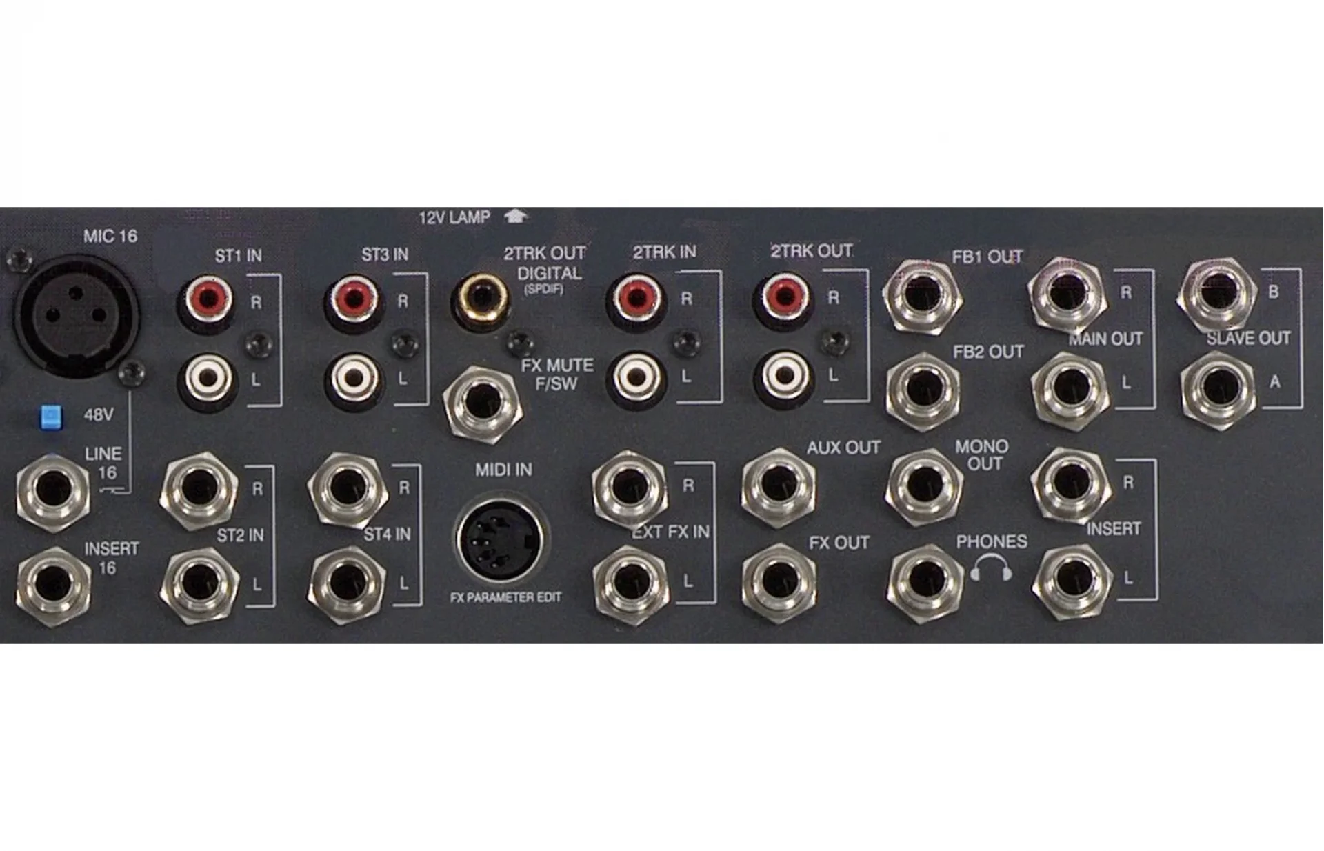 ***** Allen &amp; Heath PA20 20 Kanal Deck Mixer, 16 Efx, 4 Aux, Grup, +48 Phantom