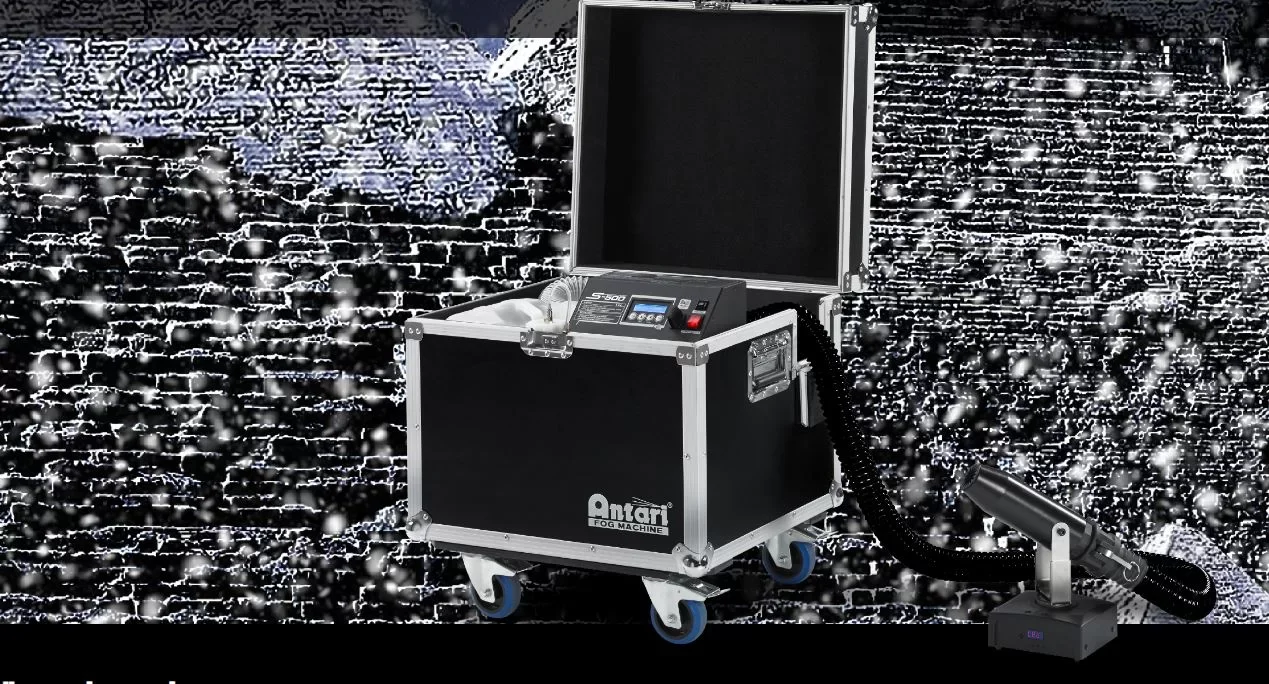 Antari S-500 Kar Makinesi, 10 mt. Hortum ile, DMX 400ml/dk