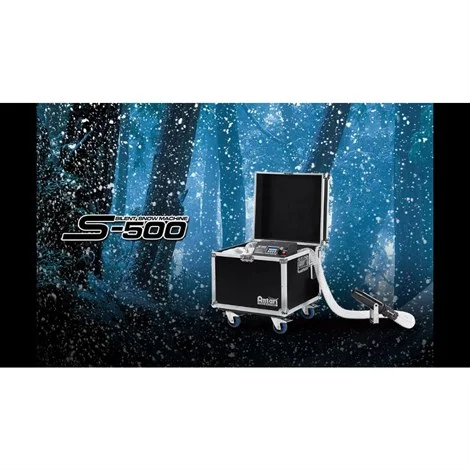 Antari S-500 Kar Makinesi, 10 mt. Hortum ile, DMX 400ml/dk