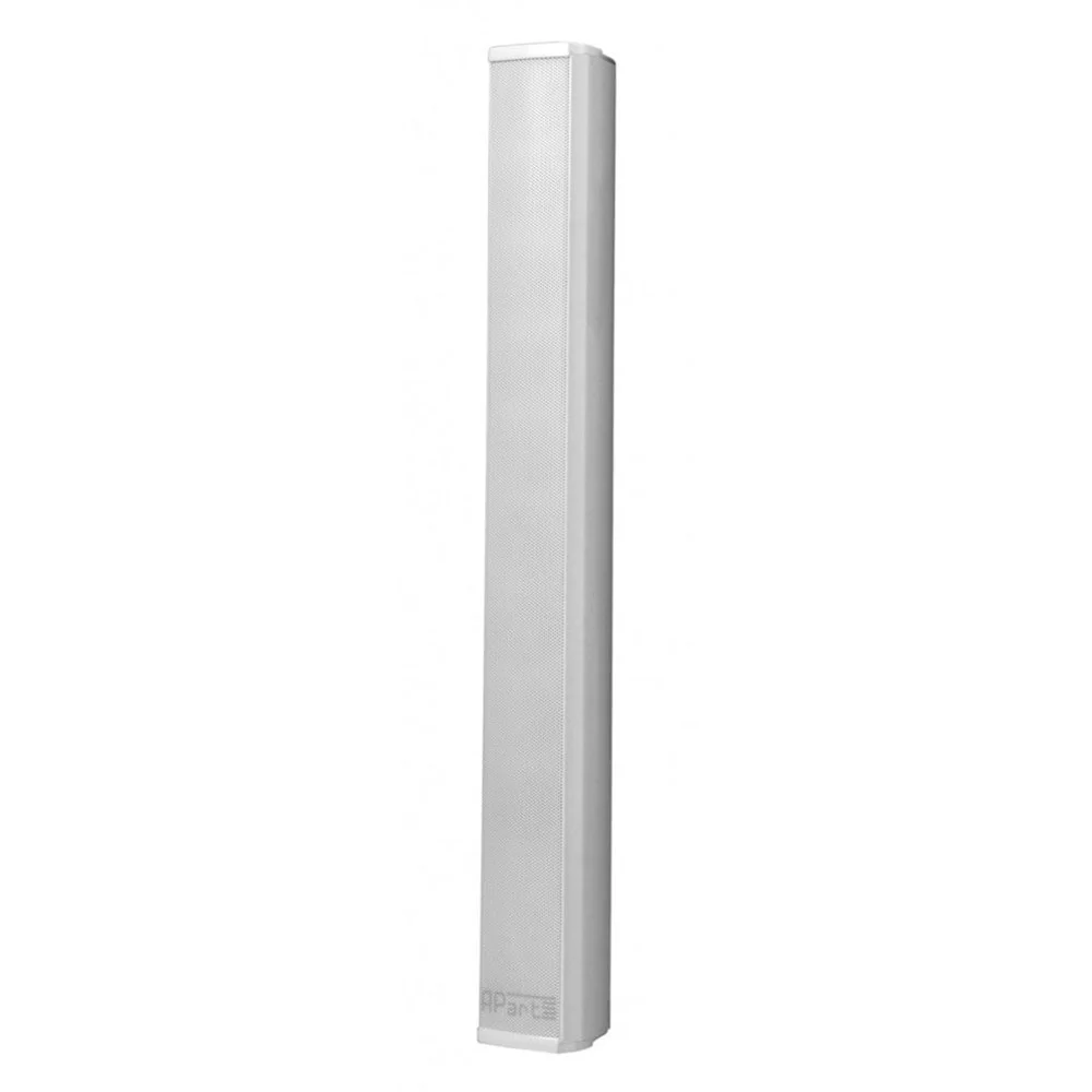 Apart Cols81 8X2" Sütun Hoparlörü, 30W/100V Veya 40W/16-ohm, Beyaz