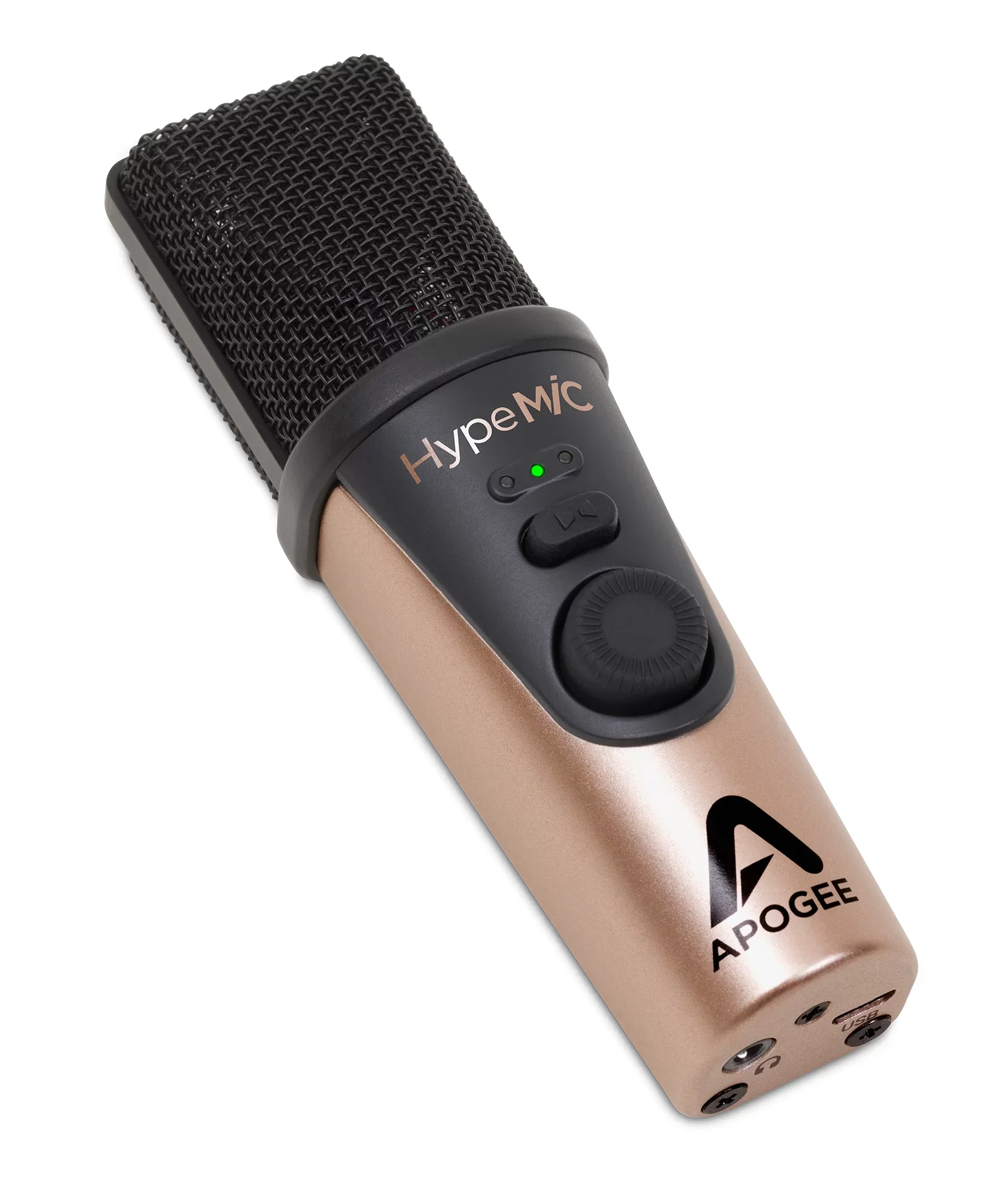 Apogee HypeMIC Stüdyo kalitesinde Mac/Windows/iOS uyumlu, compressor lü, taşınabilir mikrofon