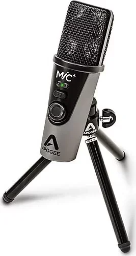 Apogee MiC+ Stüdyo kalitesinde Mac/Windows/iOS uyumlu, taşınabilir mikrofon