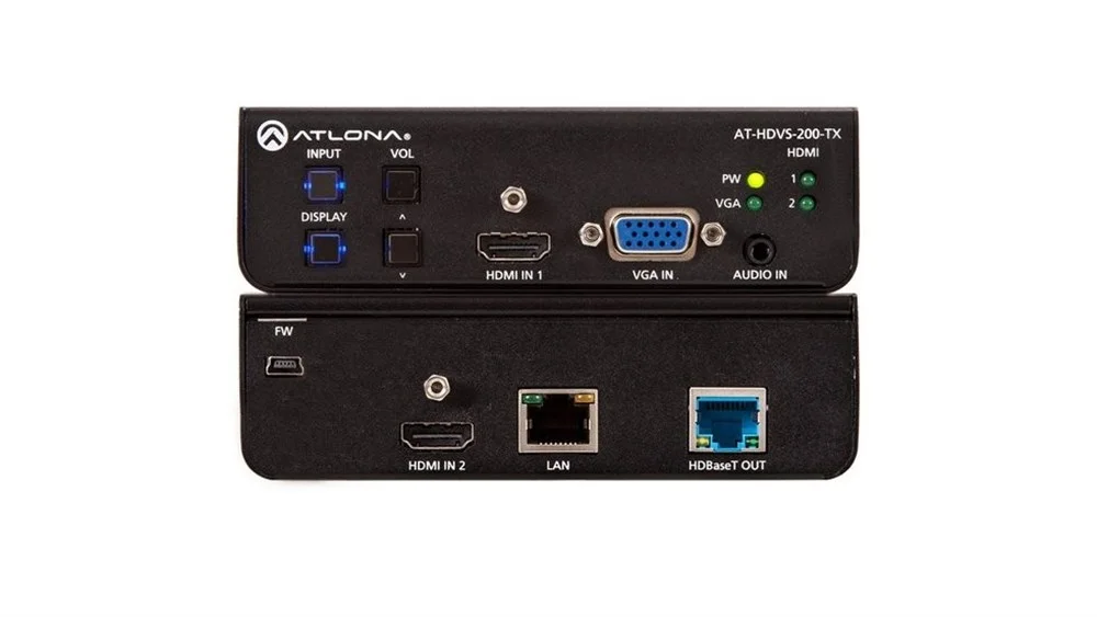 Atlona At-Hdvs-200-Tx 3 Giriş Ses Ve Ekran Kontrollü Hdbaset Extender