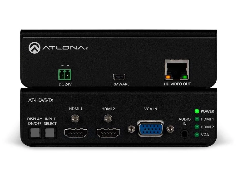 Atlona At-Hdvs-Tx 2Xhdmı 1Xvga İn Hdbaset Out Extender