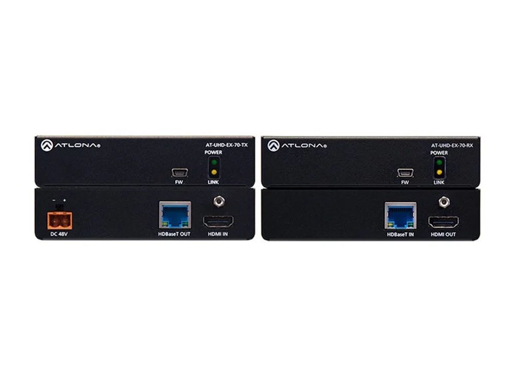 Atlona At-Uhd-Ex-70-Kıt Poe Hdbaset Hdmı, Extender Kit, 70Mt