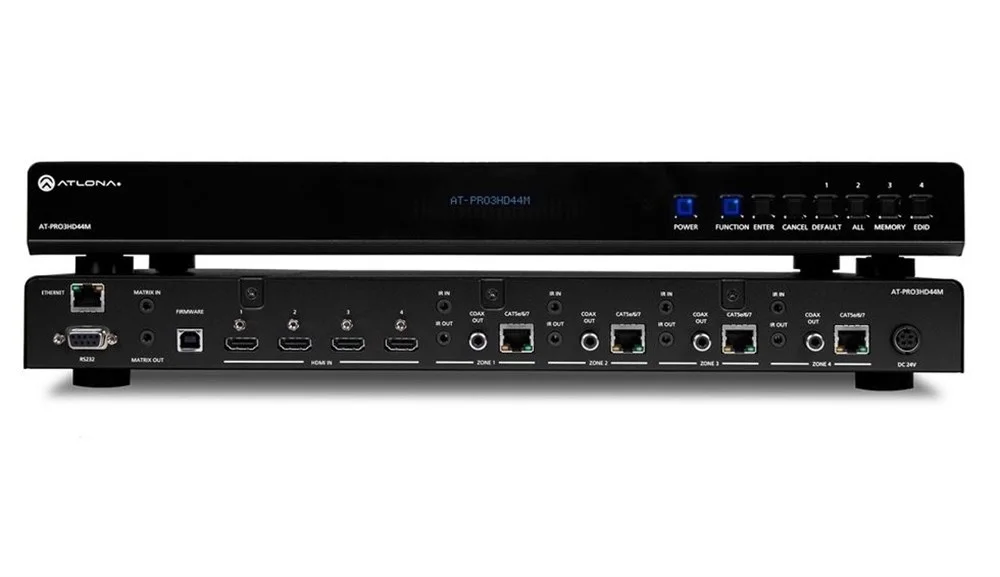 Atlona Atpro3Hd44M 4X5 Hdbaset Hdmı Matrix Switcher