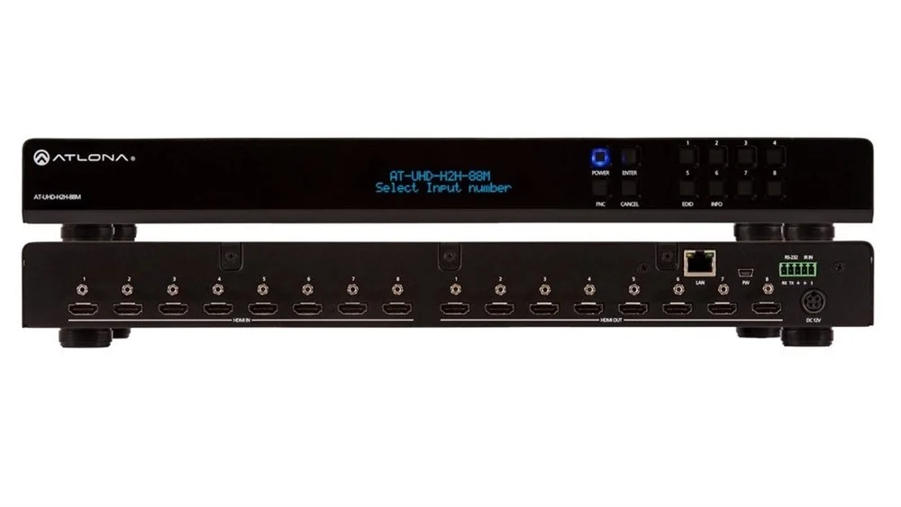 Atlona Atuhdh2H88M 8X8 Hdmı Matrix Switcher