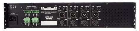 Audac CAP412 Quad Power Amplifikatör 4x120W/100V