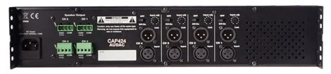 Audac CAP424 Quad Power Amplifikatör 4x240W/100V