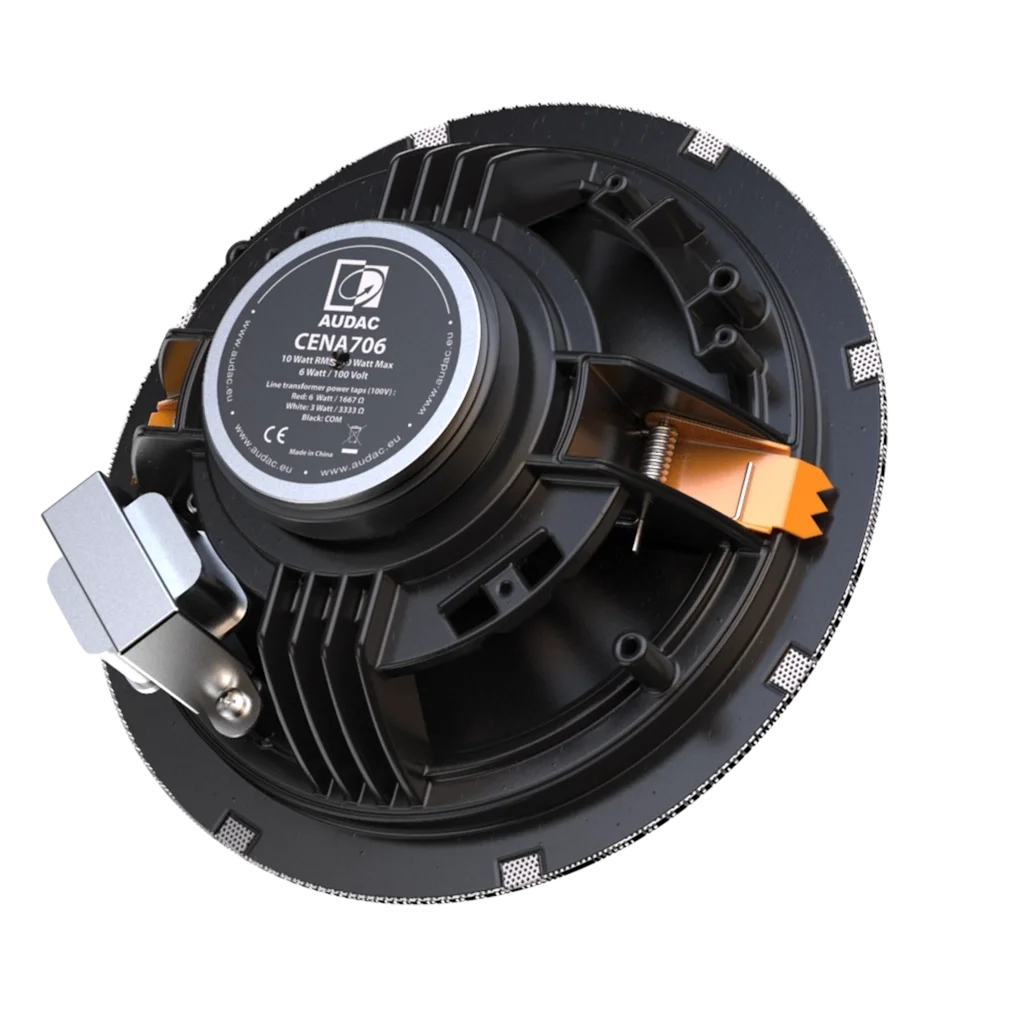 Audac CENA706I/W 6.5" Tavan Hoparlörü 6W/100V, Beyaz