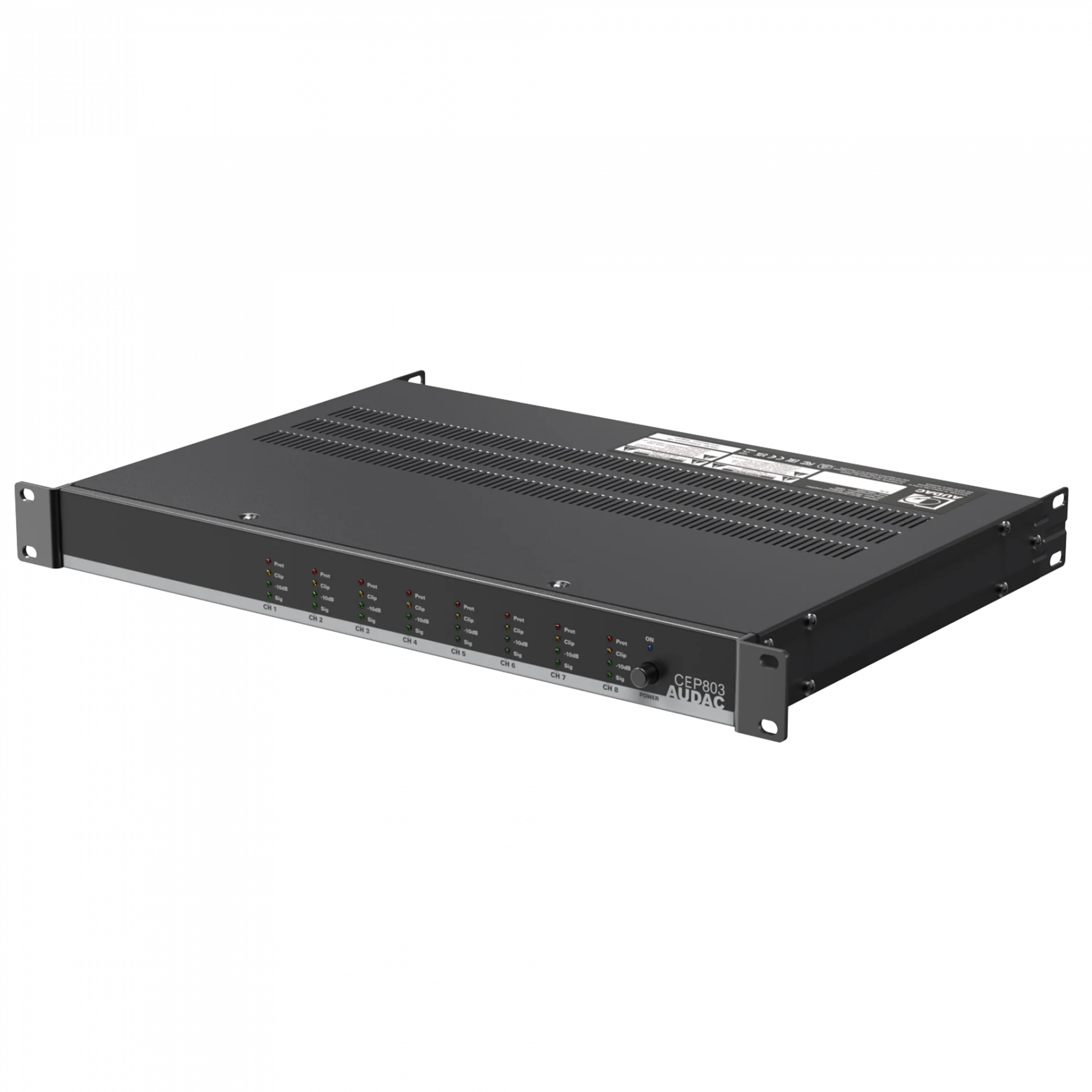 Audac CEP803 Quad Power Amplifikatör 8x30W/100V