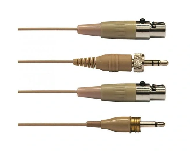 Audac CMX726/S Headset Mikrofon, Bej Renkli, omni-directional, Bilinen Tüm Markalarla uyumlu uçlar