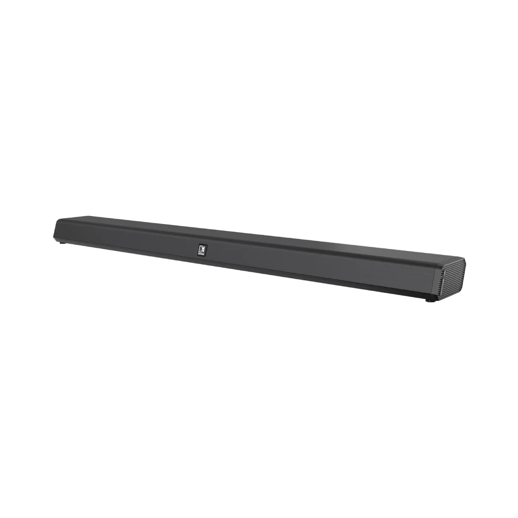 Audac IMEO2/B 3 Yollu Profesyonel Soundbar 60W, HDMI ARC, Bluetooth, USB, Siyah