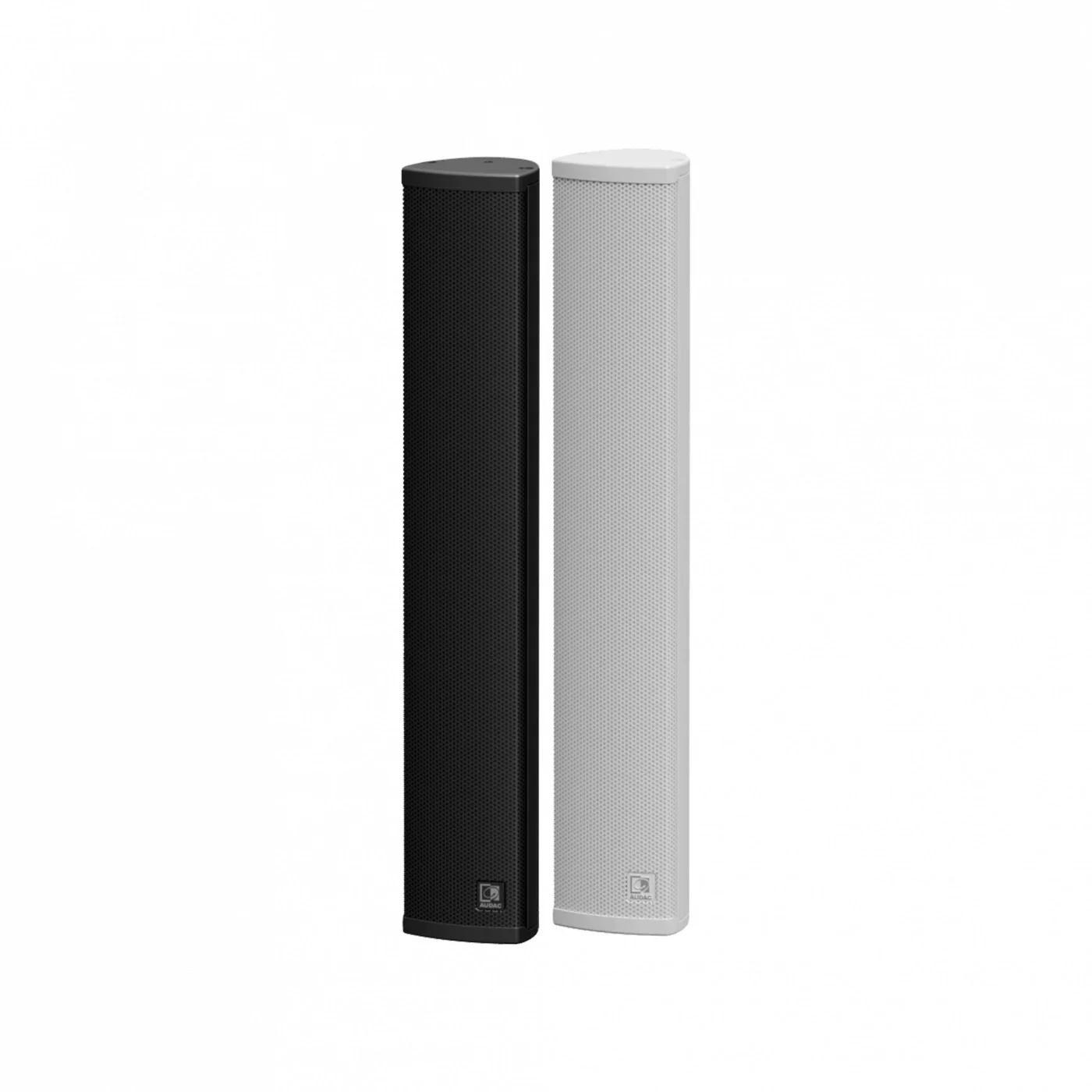 Audac LINO4/B Sütun Hoparlör 4x2" 20W/100V 40W/prg 8-ohm 41 cm, Siyah