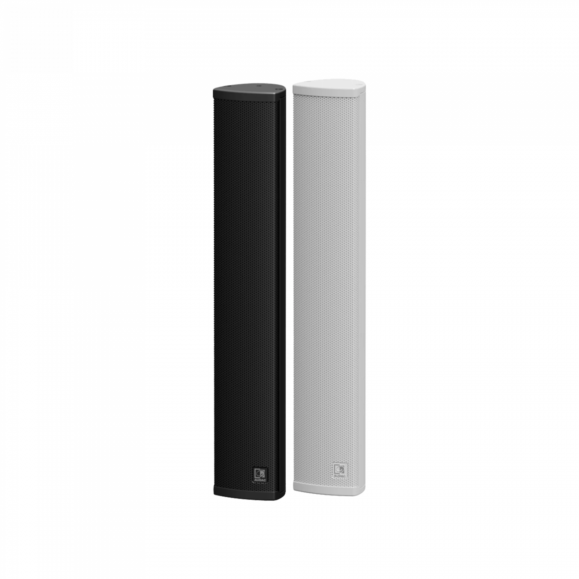Audac LINO4/B Sütun Hoparlör 4x2" 20W/100V 40W/prg 8-ohm 41 cm, Siyah