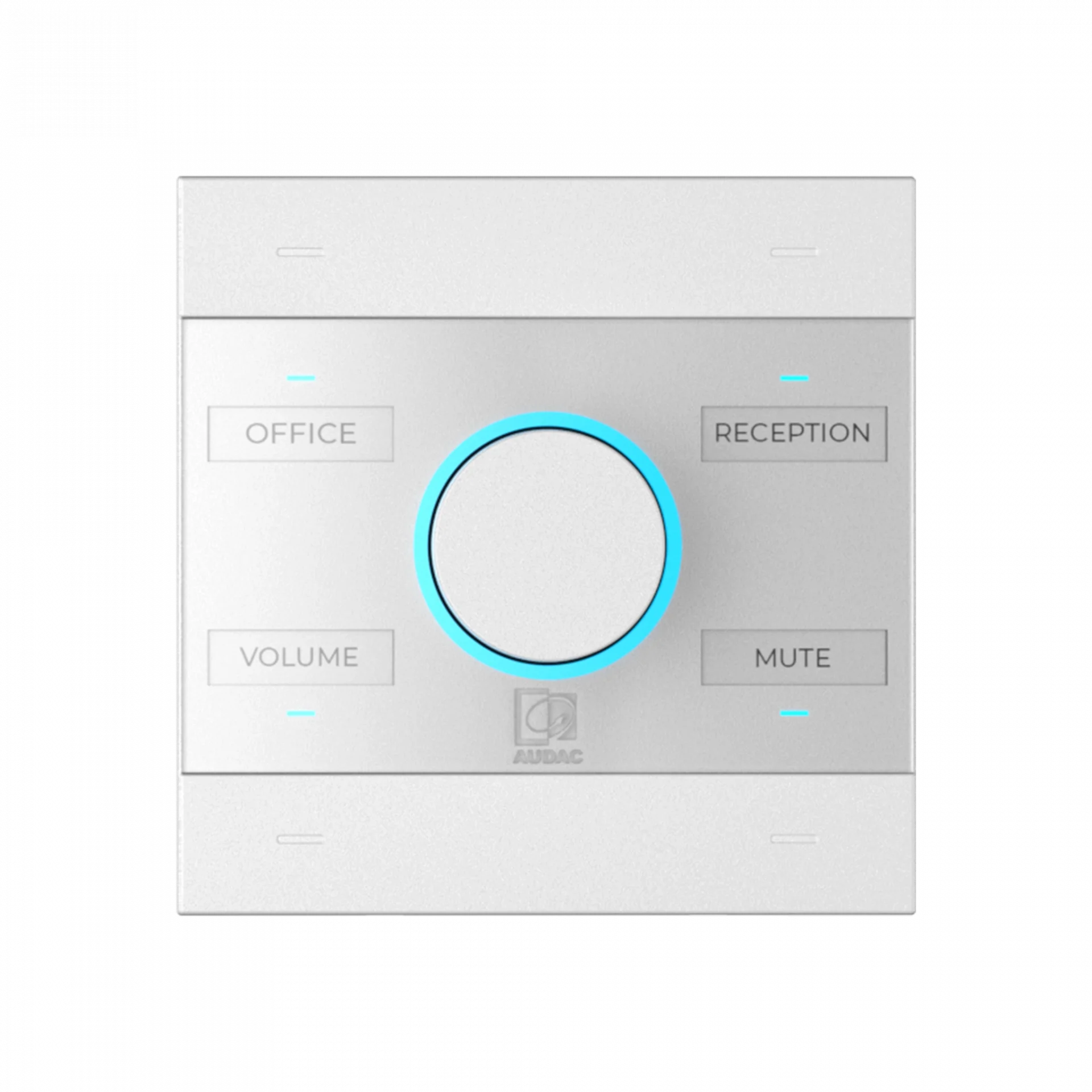 Audac NCP105/W Universal network/PoE Duvar Kontrol Paneli (white)