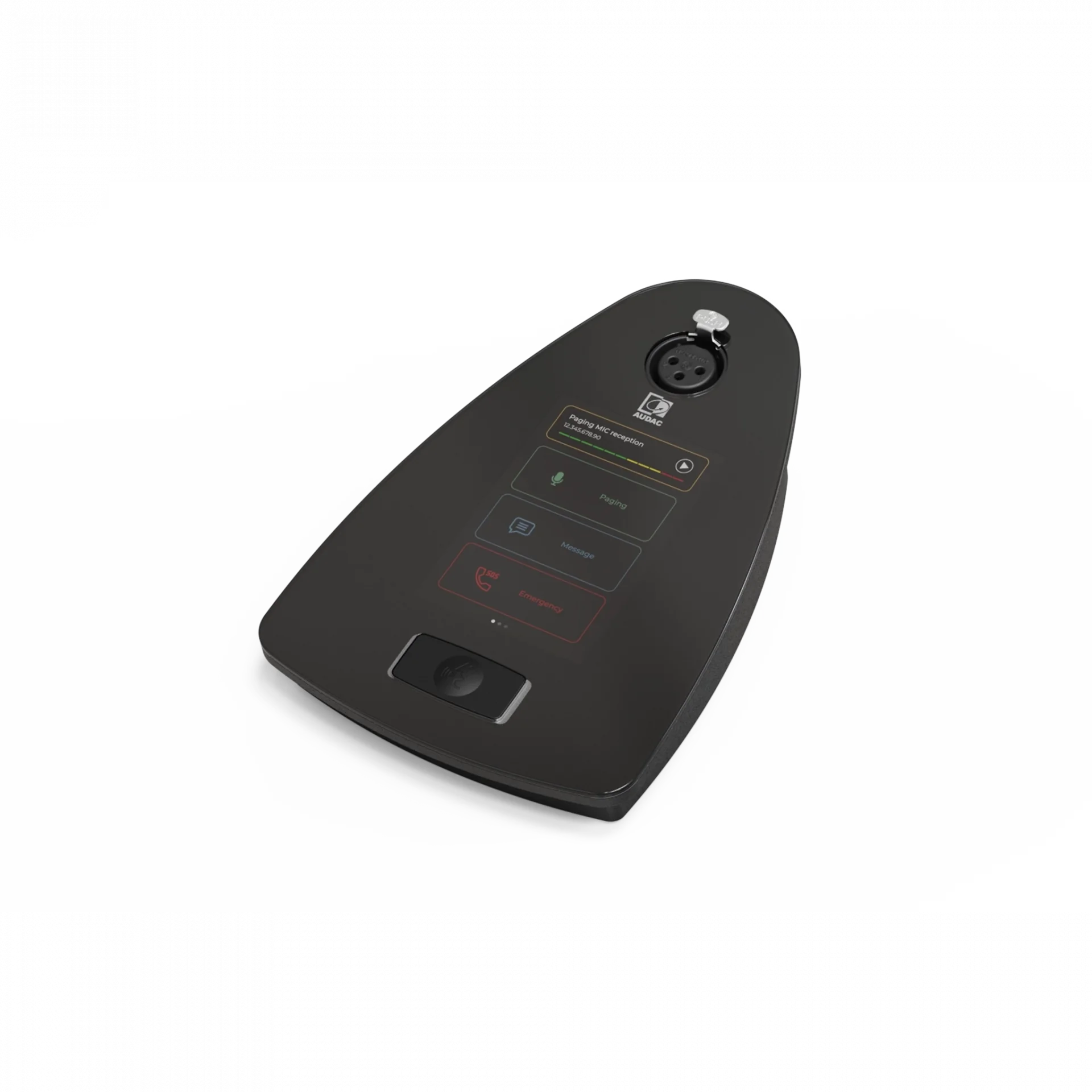 Audac NPM200 Dante™/AES67 Network Anons Mikrofonu, CMX215/30, CMX215/45, CMX/55 gooseneck uyumlu