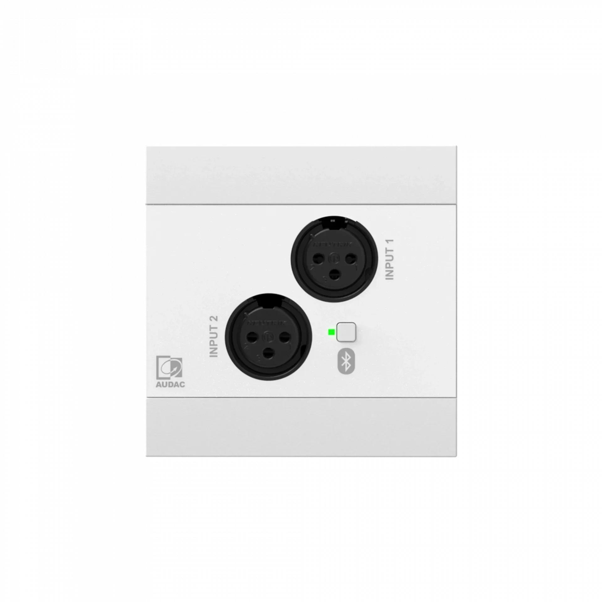 Audac NWP220 Network input panel - 2 x XLR + BT (4 CH)