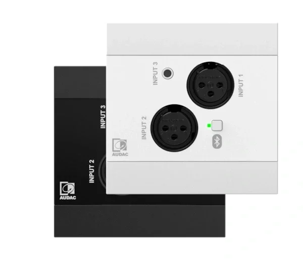 Audac NWP320 Network input panel - 2 x XLR + 3,5 mm jack + BT (4 CH)
