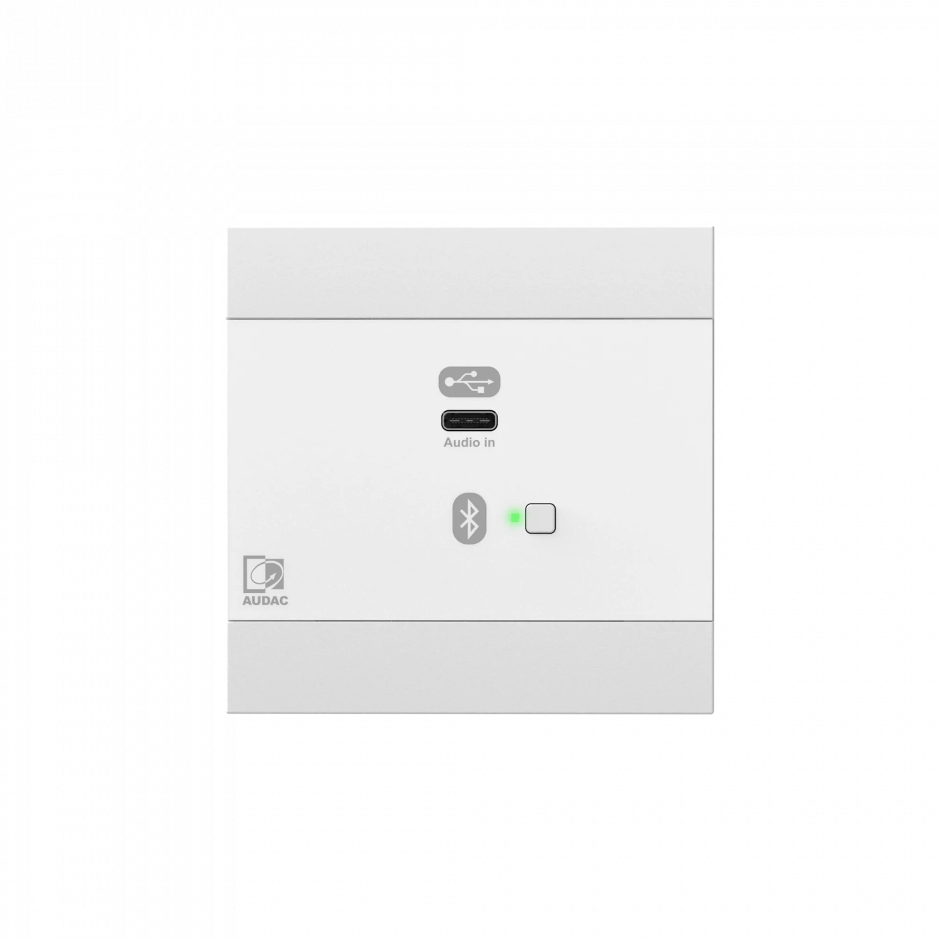 Audac NWP400 Network input panel - USB Type-C + BT (4 CH)