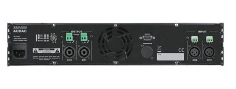 Audac SMA500 DSP Power Amplifikatör 2x500W/4-ohm