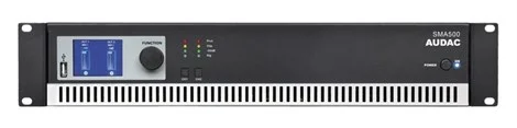 Audac SMA500 DSP Power Amplifikatör 2x500W/4-ohm