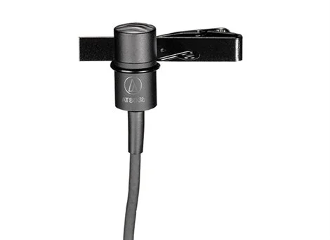 Audio Technica AT803 Minyatür Omni Condenser Yaka Mikrofonu + Power Modülü 3-Pin XLR