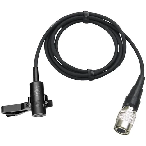 Audio Technica AT831CW Minyatür Yaka Mikrofonu Kilitli mini 4-pin