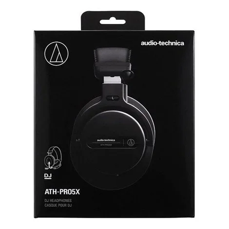 Audio Technica ATH-PRO5XBK Profesyonel Kulak Üstü DJ Kulaklığı Siyah