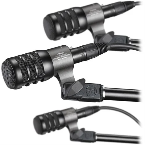 Audio Technica ATM230PK Hypercardioid Davul Mikrofon Seti 3lü paket
