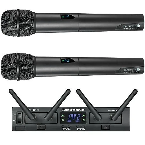 Audio Technica ATW-1322 System 10 PRO Çift El Tipi Kablosuz Mikrofon Seti