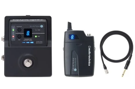 Audio Technica ATW-1501 System 10 Stompbox - Guitar Wireless System,