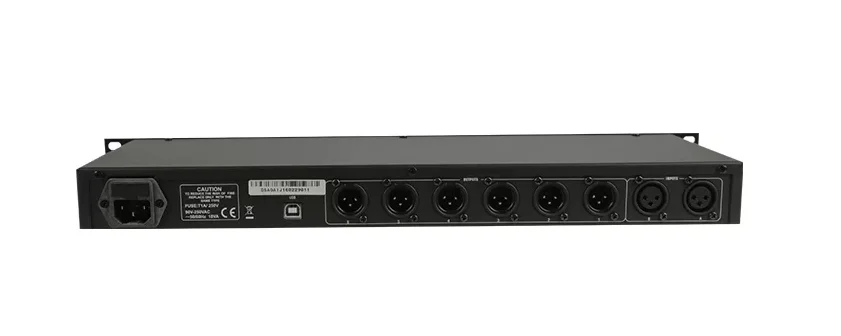 Audiofocus ADSP-26 2x6 2 Giriş / 6 Çıkış Dijital DSP Processor (kutusuz)