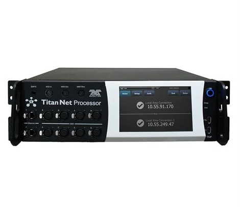 Avolites TITAN NET PROCESSOR 8Xdmx512 Çıkış, Mıdı İn/Out, 2 Gigabit Ethernet