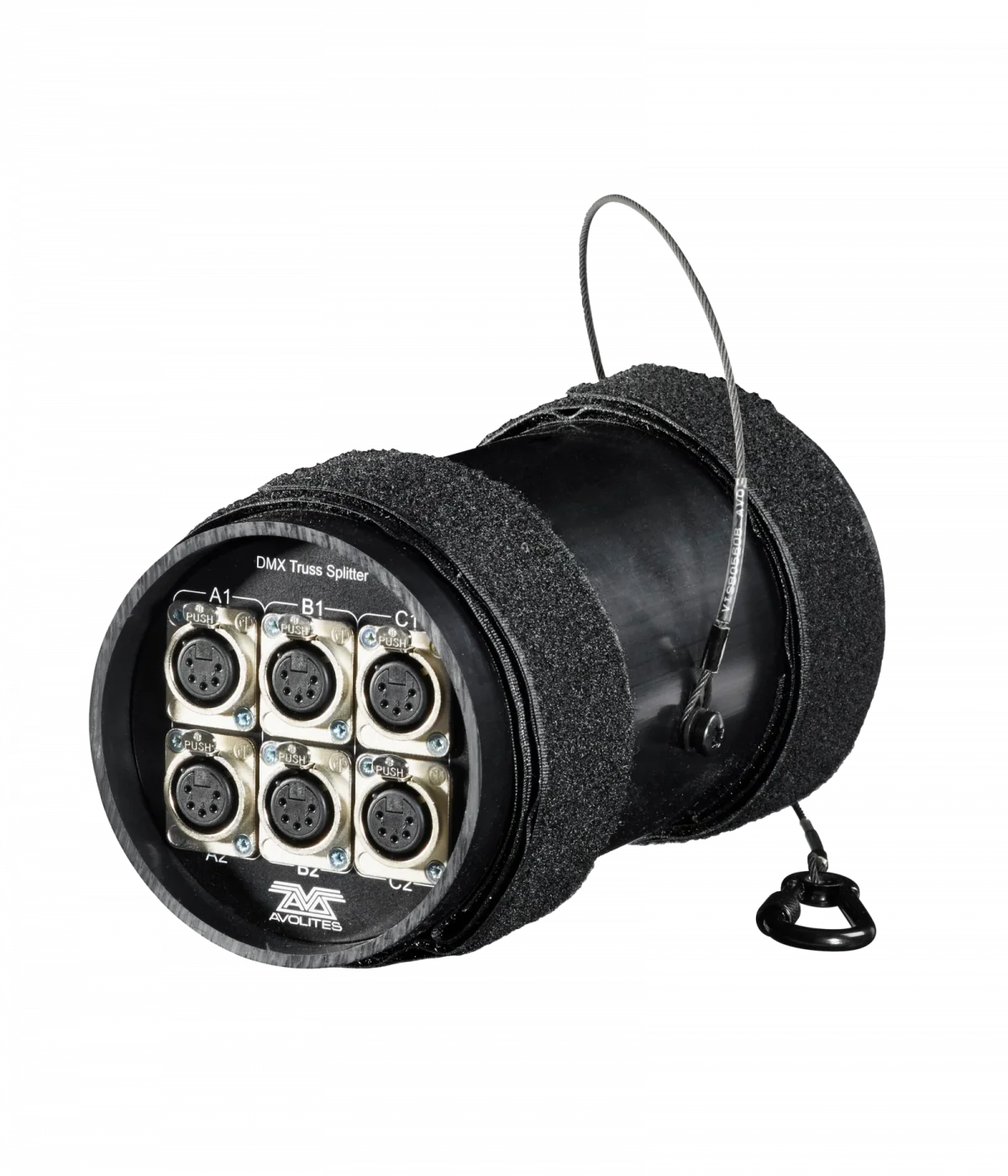 Avolites TRUSS SPLITTER 1/6-kanal dmx çoğaltıcı, 3-pin or 5-Pin Ops