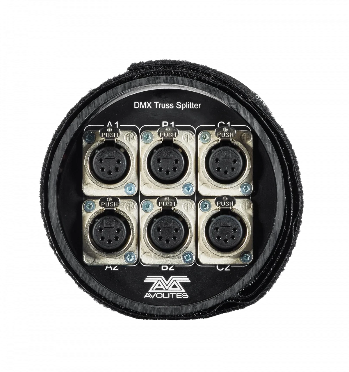 Avolites TRUSS SPLITTER 1/6-kanal dmx çoğaltıcı, 3-pin or 5-Pin Ops