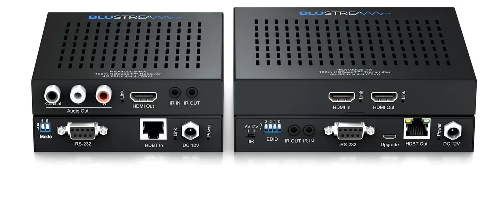 BLUSTREAM HEX100CS-KIT HDBaseT Extender Set - 100m