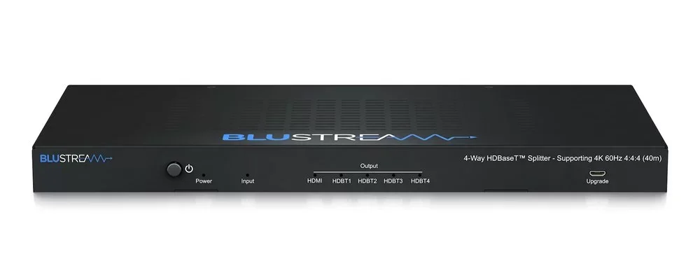BLUSTREAM HSP14CS 4-Way HDBaseT™ CSC Splitter - 70m