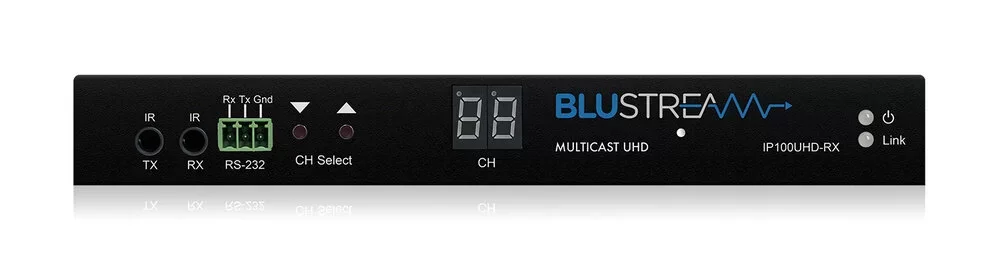 BLUSTREAM IP100UHD-RX IP Multicast UHD Video Receiver over 1GB Network